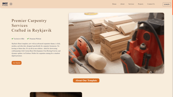 Carpenters Skyfaze template